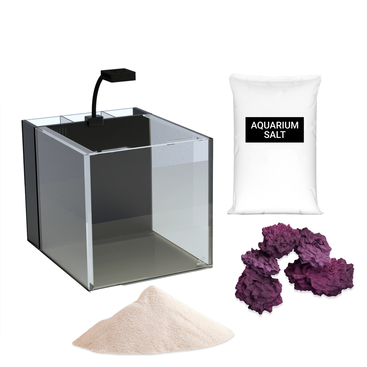 Picture of Beginner Saltwater Aquarium Kit - 15 Gallon Setup – CoralFish12g