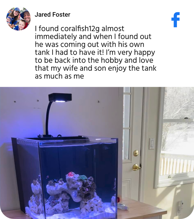 Saltwater fish hot sale tank kit