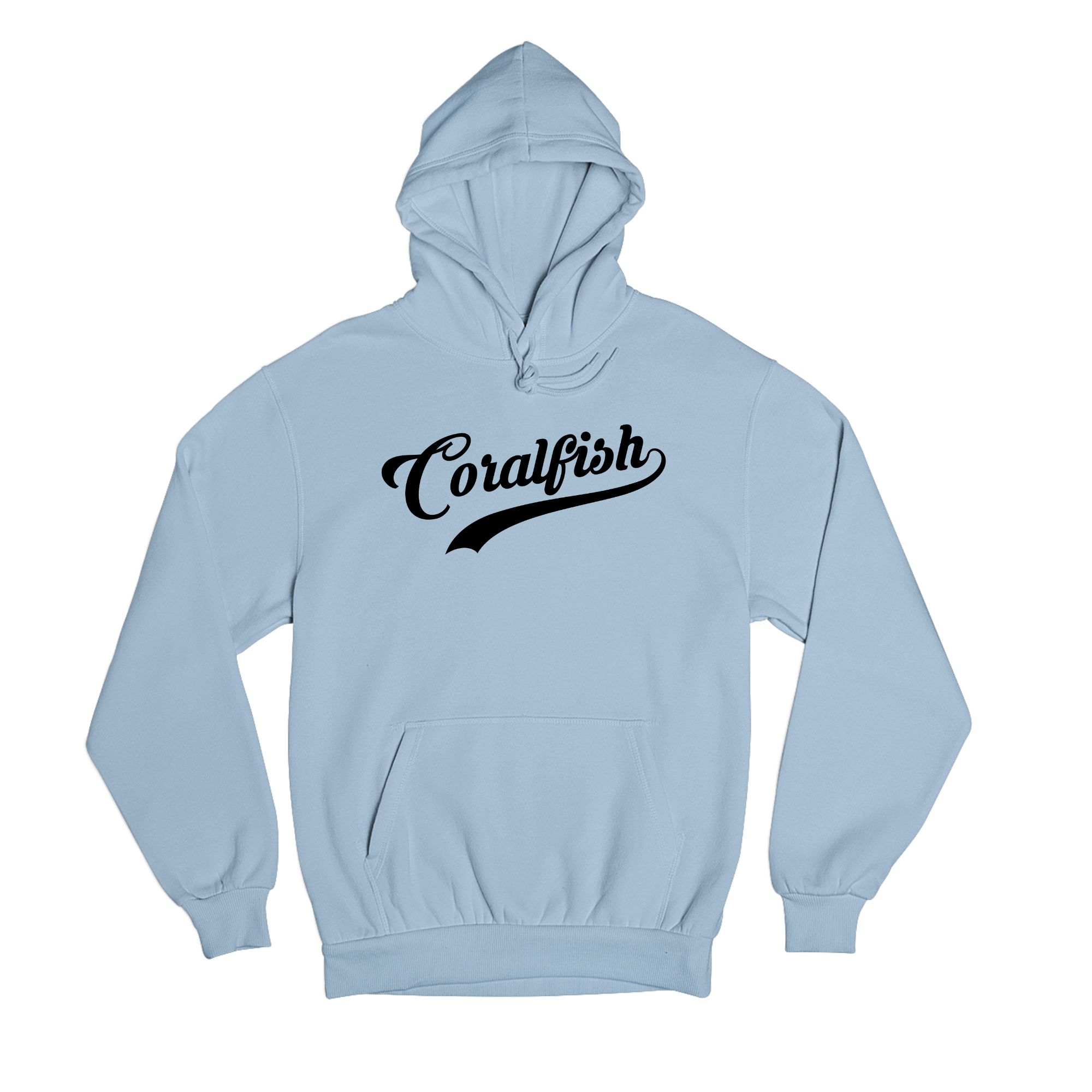 Childish blue hoodie cheap