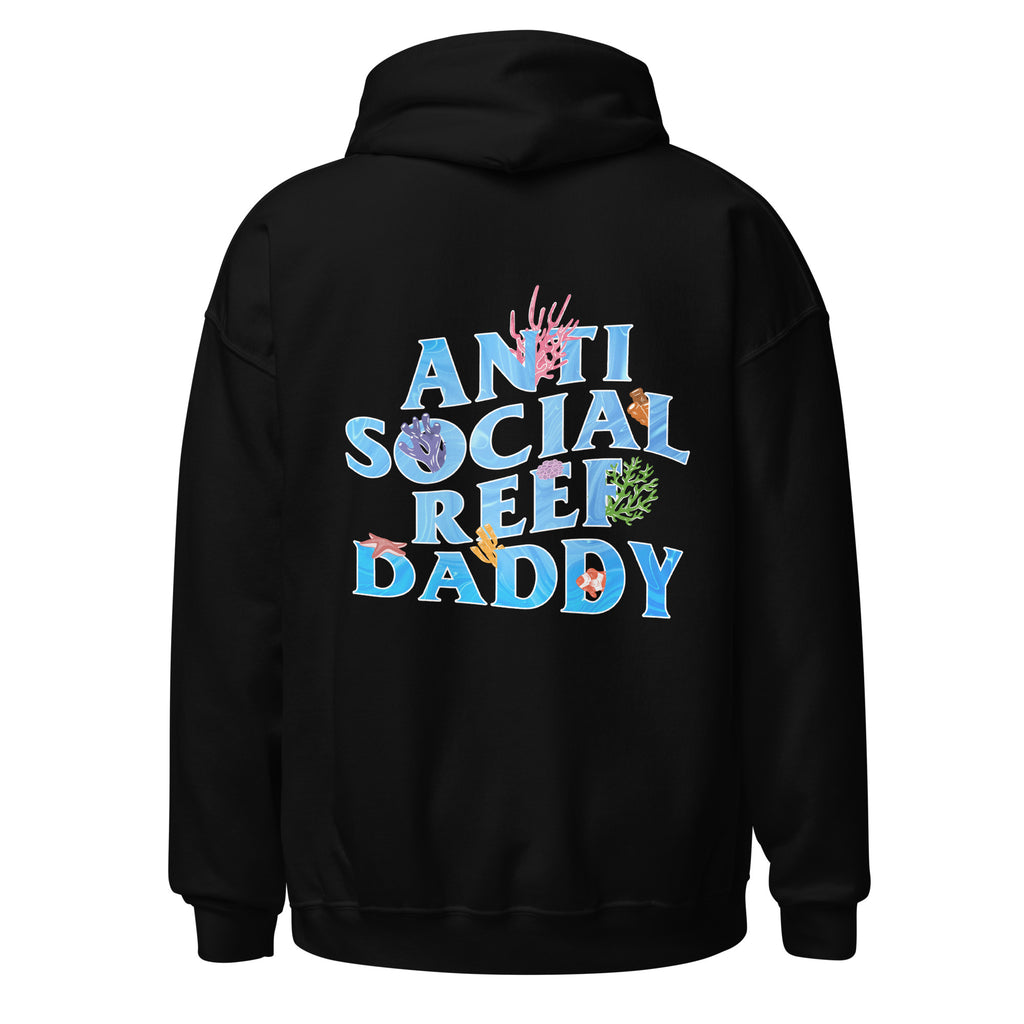 Anti Social Reef Daddy Black Hoodie